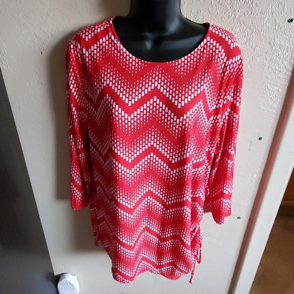 N touch printed top size XL A4